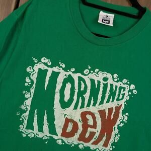 Morning Dew Grateful Dead Vintage '90s Mountain Dew Parody T-shirt Jerry Large